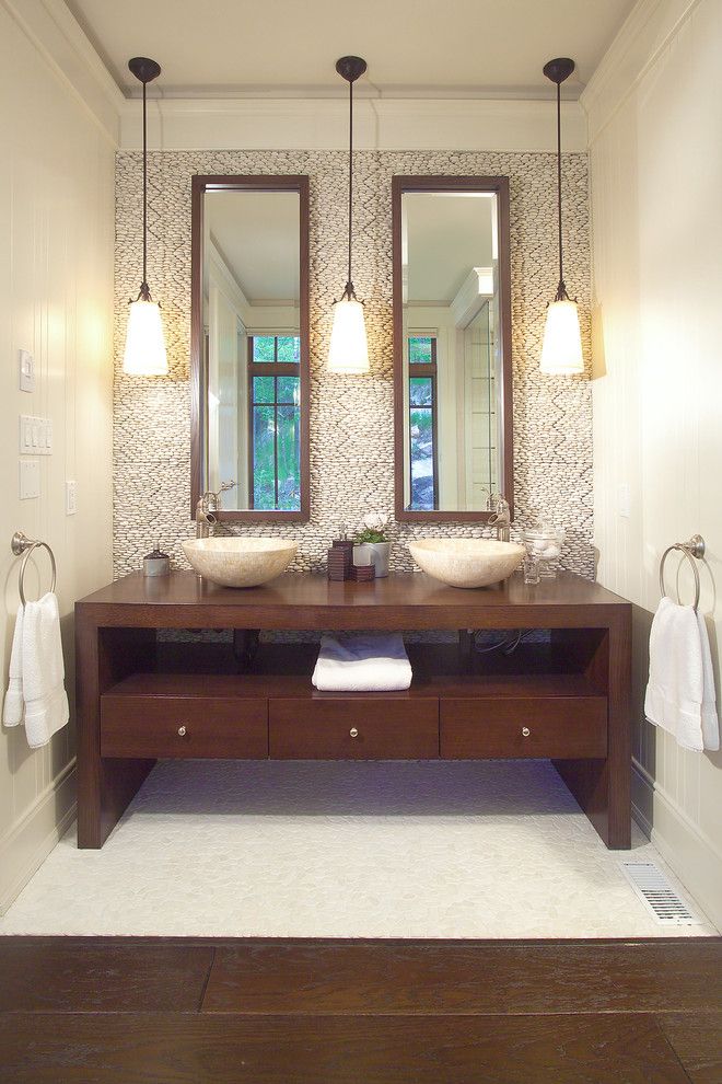 Over mirror bathroom lighting ideas