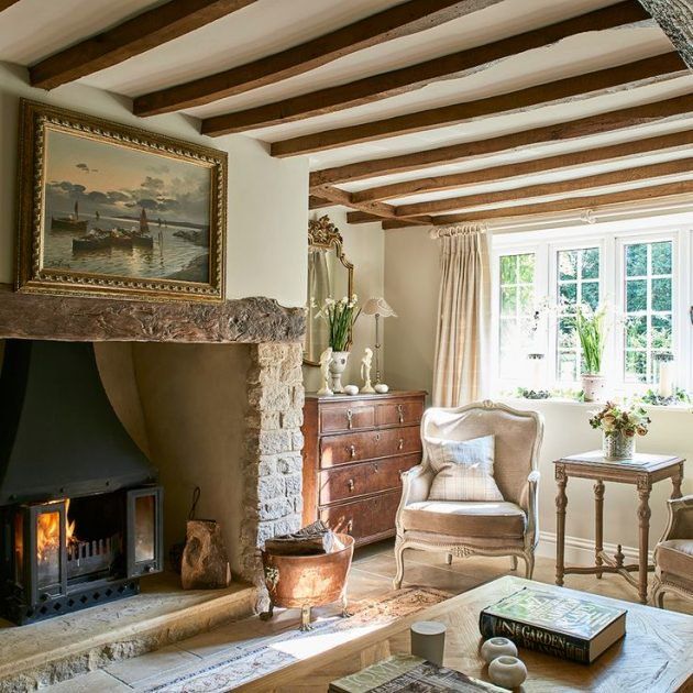 Small french country living rooms