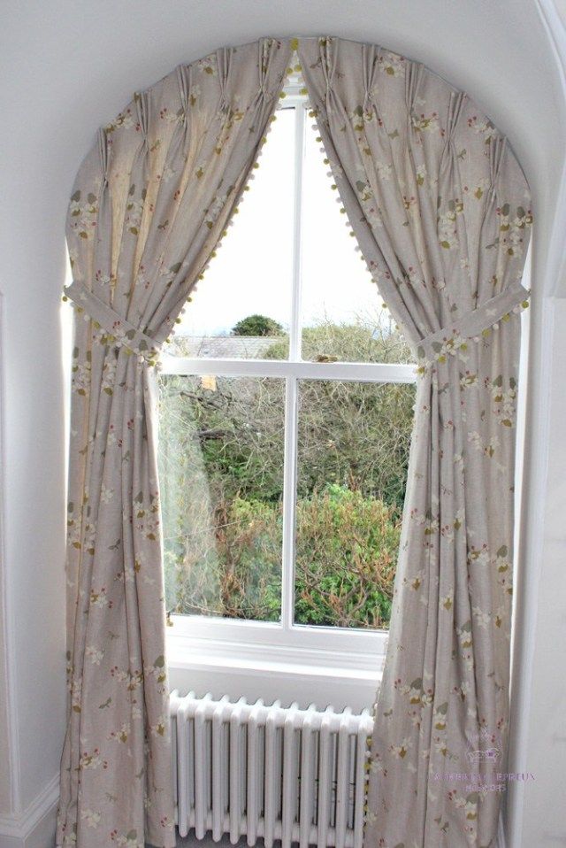 Farmhouse curtains for bay window