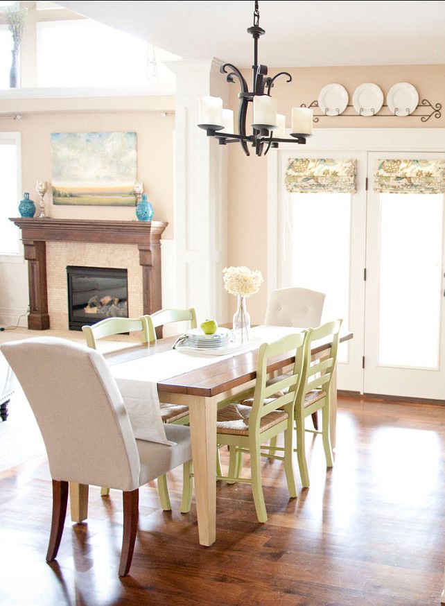 Colors for dining rooms and kitchens