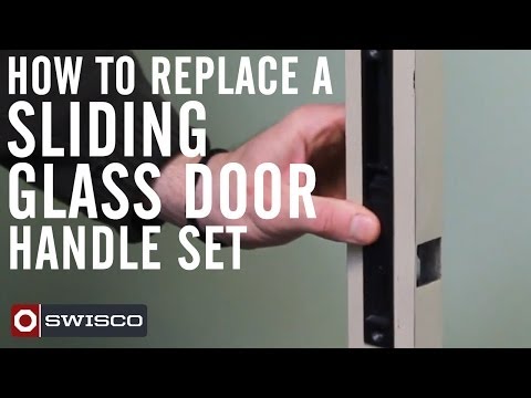 How to add a sliding glass door