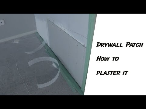 How to patch plaster ceiling hole