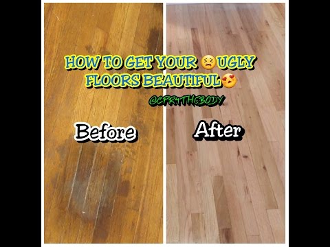 How to get hardwood floors clean