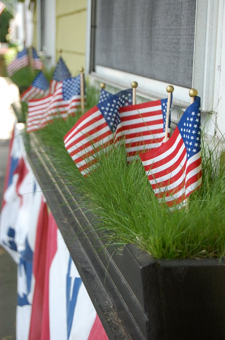 Decorating for fourth of july