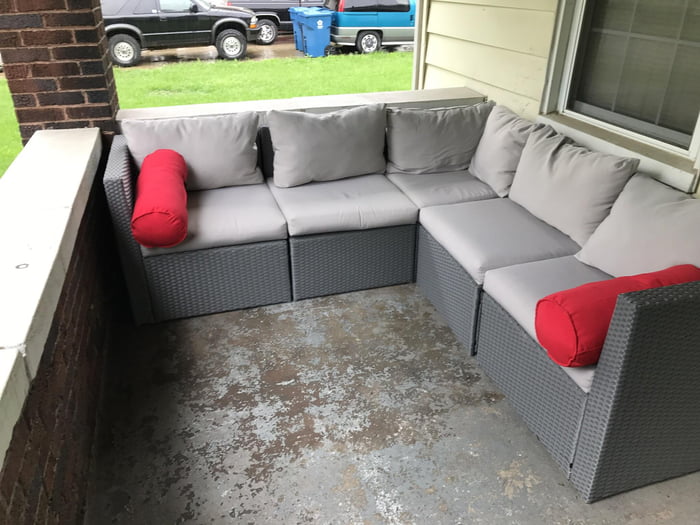 Front porch sofa