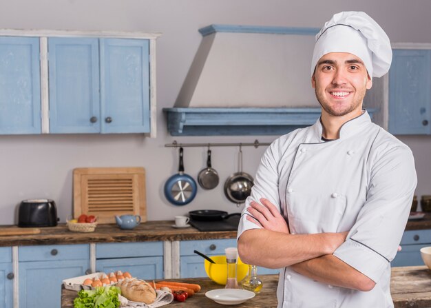 Chefs in a kitchen