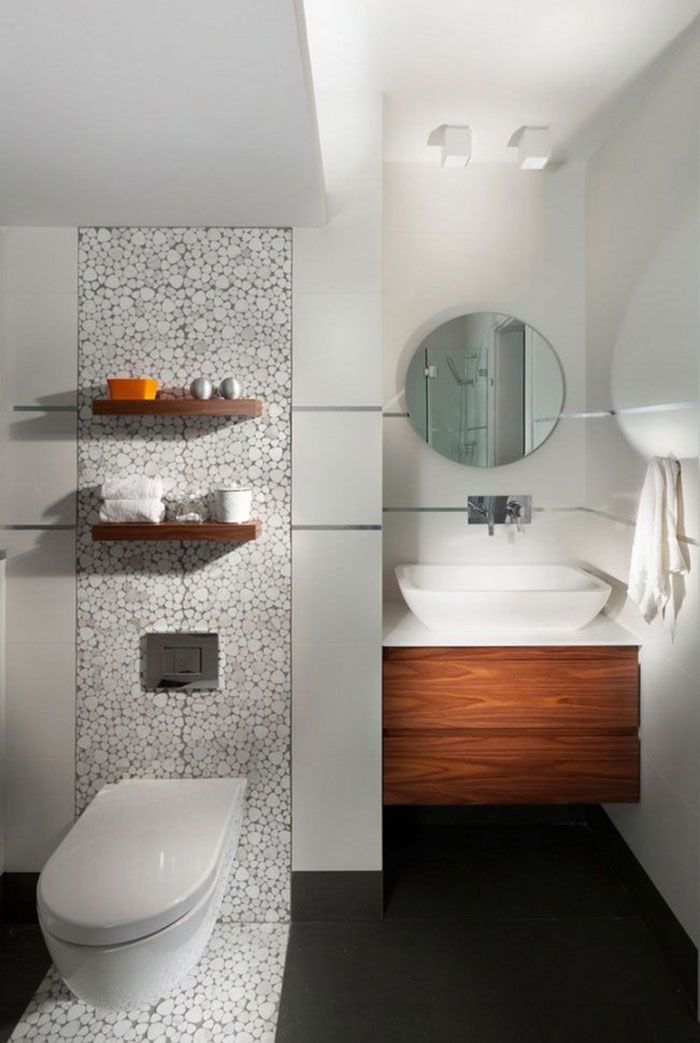 Tile for small bathrooms design