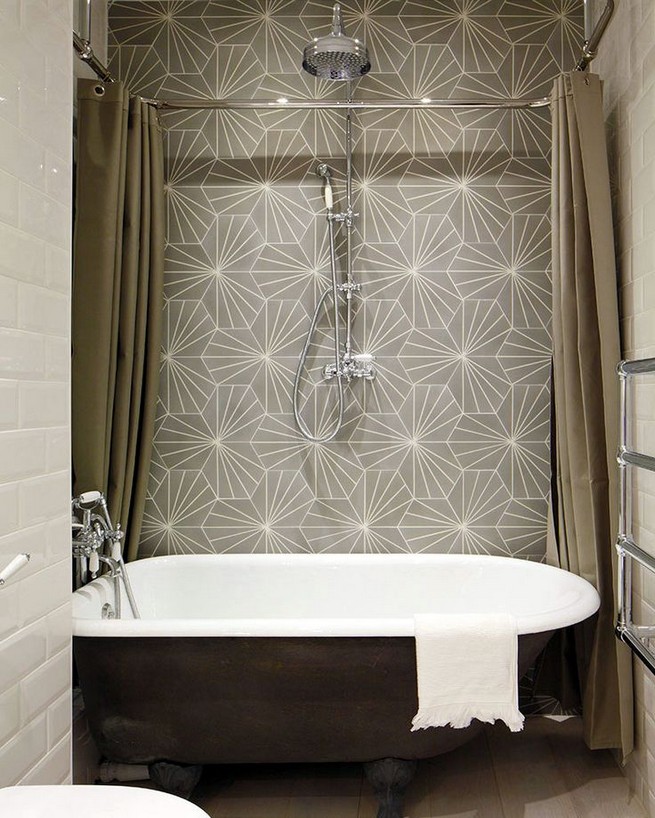 Modern shower curtain ideas