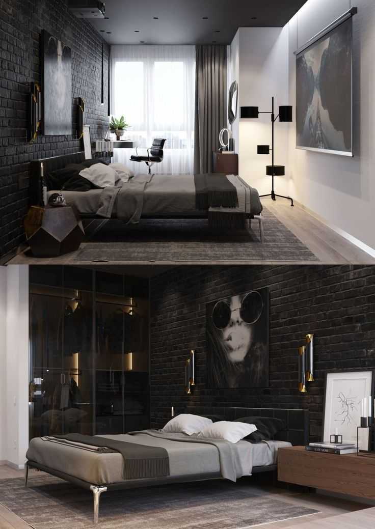 Men bedroom design