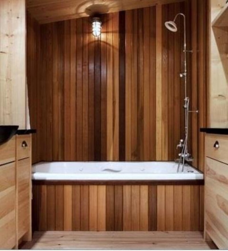 Decorative paneling for bathroom