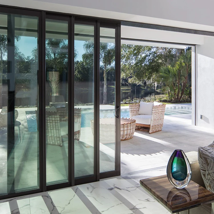 How to add a sliding glass door