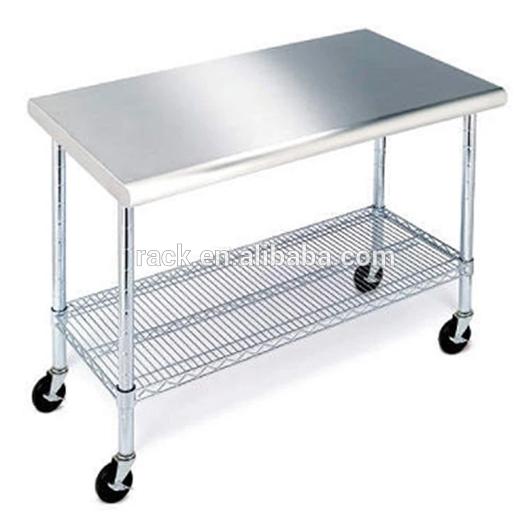 Outdoor food preparation table