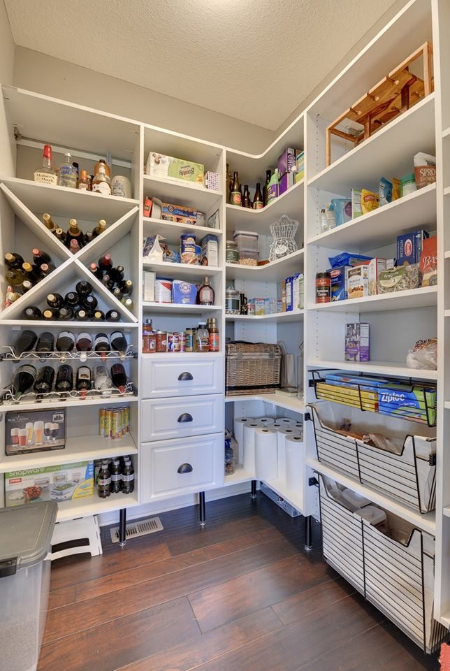 Walk in pantry closet ideas