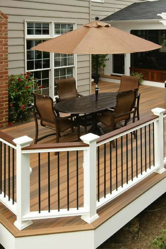 Decking railing options