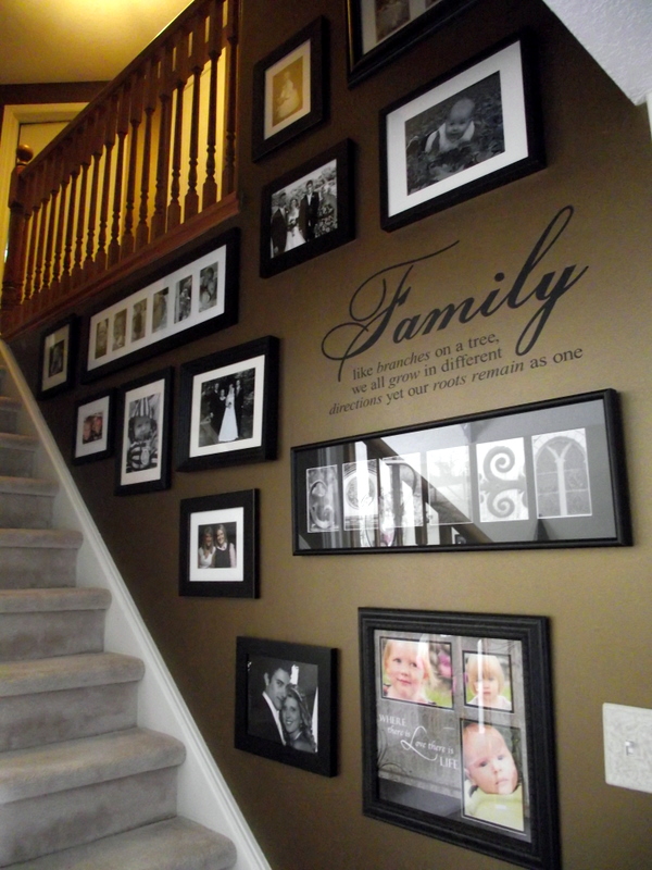 Wall pictures for stairs