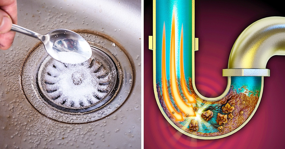 Unclogging kitchen sink drain