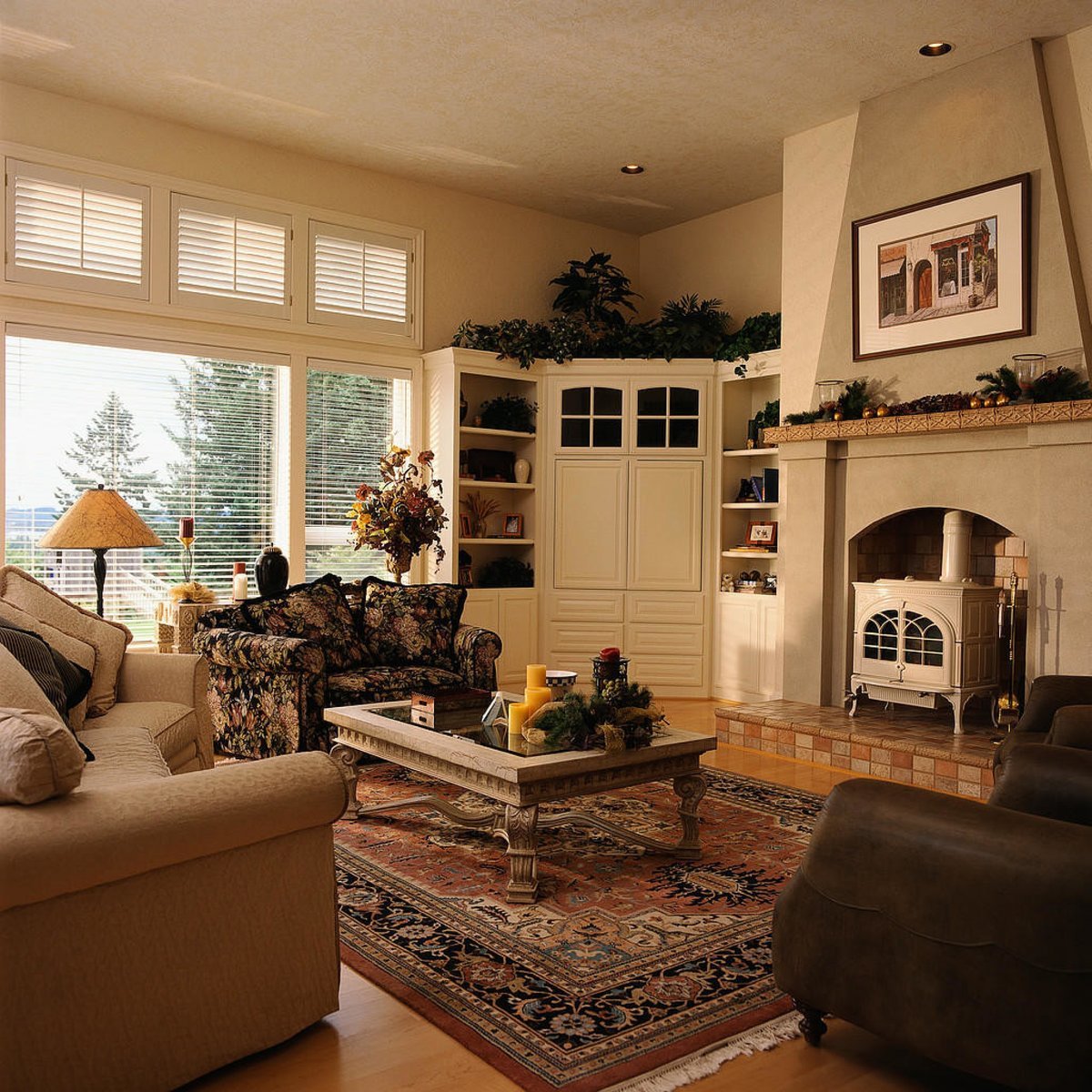 French countryside living room